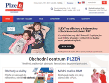 Tablet Screenshot of oc-plzen.cz
